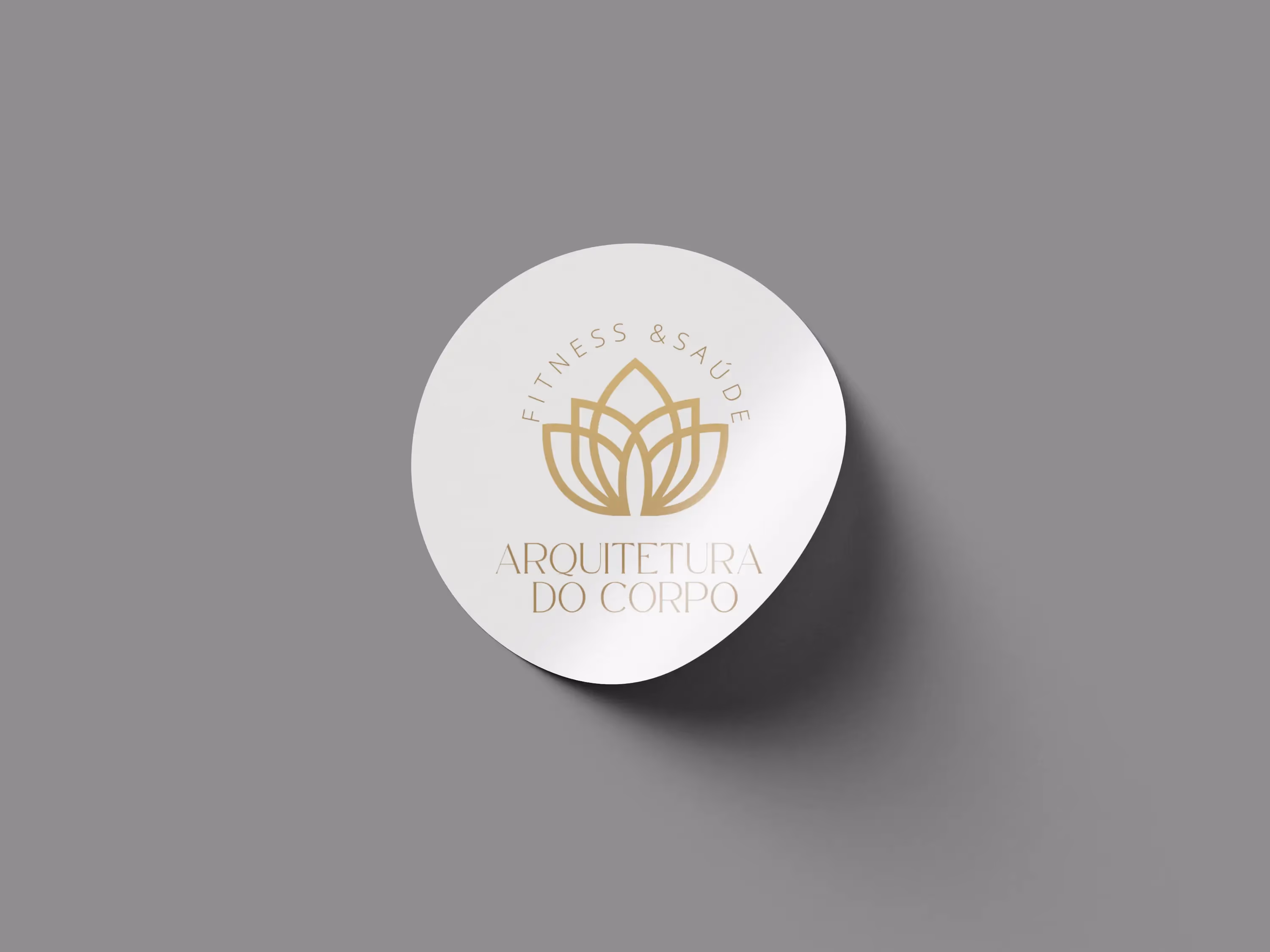 Stickers com logotipo Arquitetura do Corpo